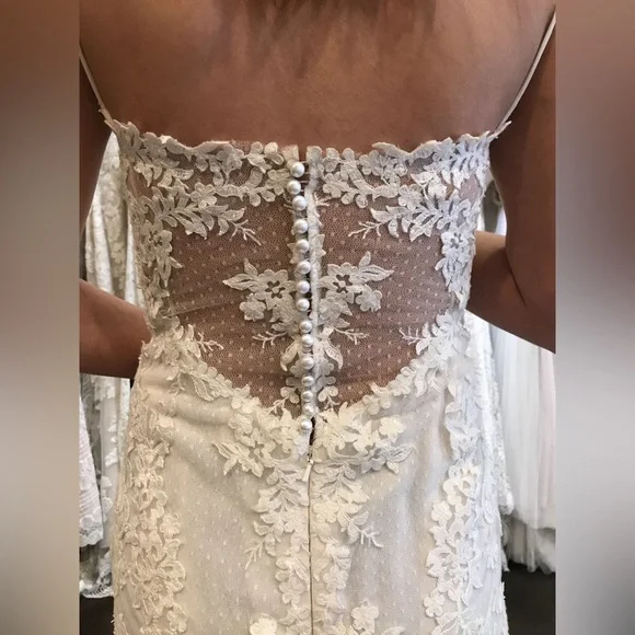 NWT SOTTERO AND MIDGLEY-MATTEA-5SR602 Wedding Dress - Size 8 - White - Mermaid - Picture 12 of 16